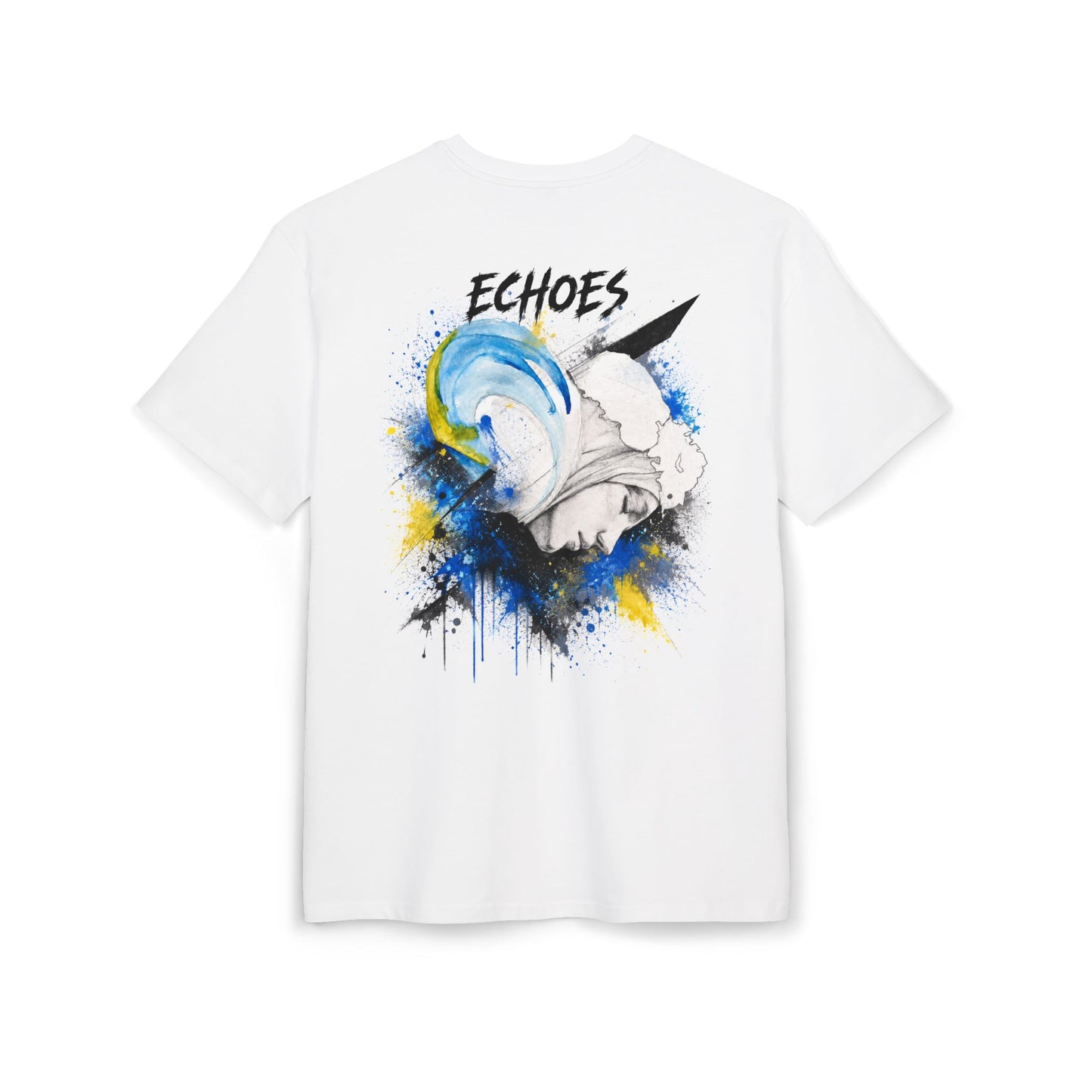 Echoes - White Oversize Tee