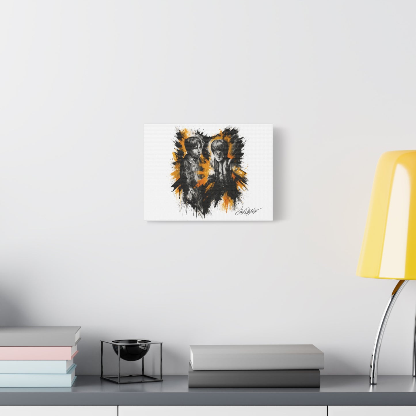 Last Spark - GB Stretched Canvas Art