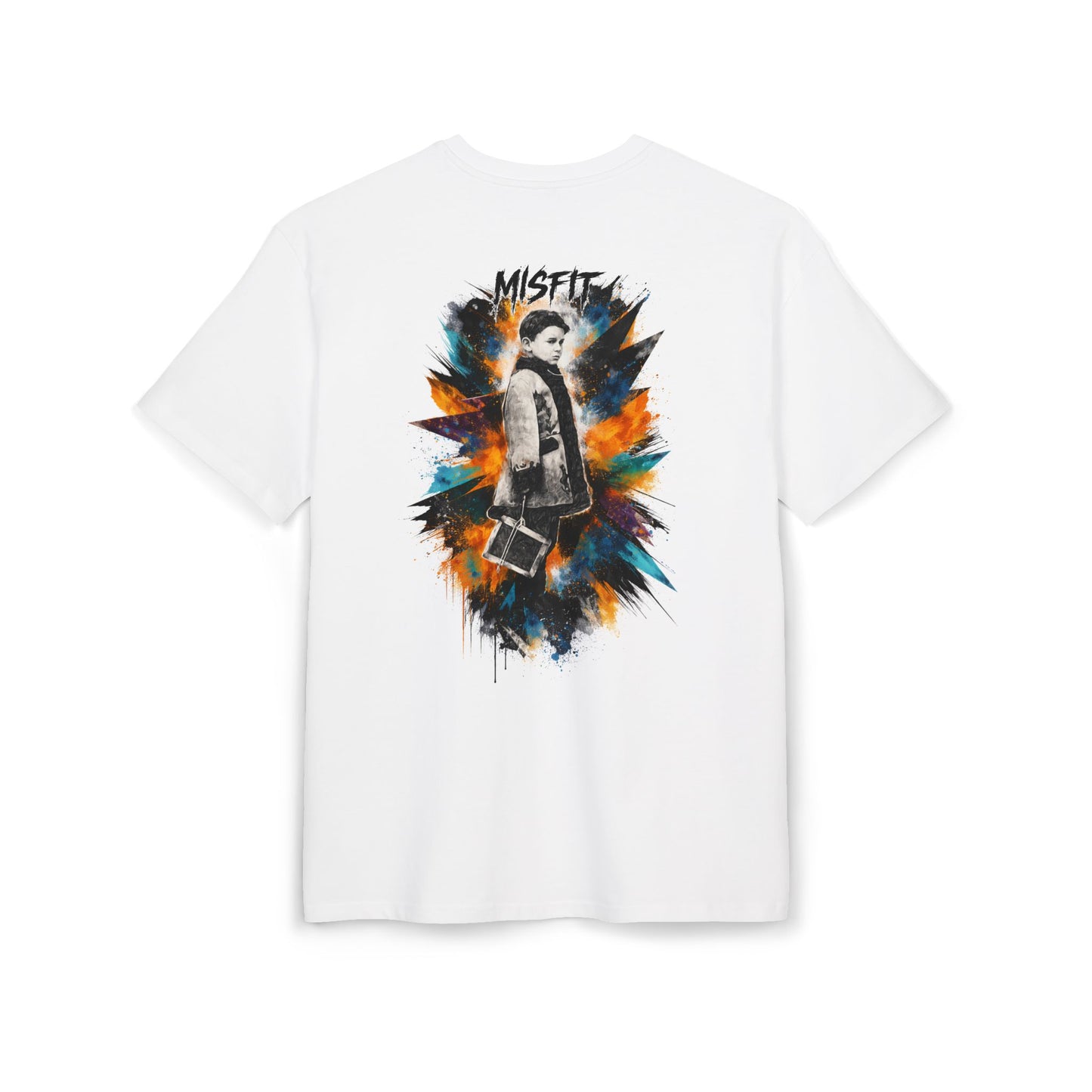 Misfit - White Oversize Tee