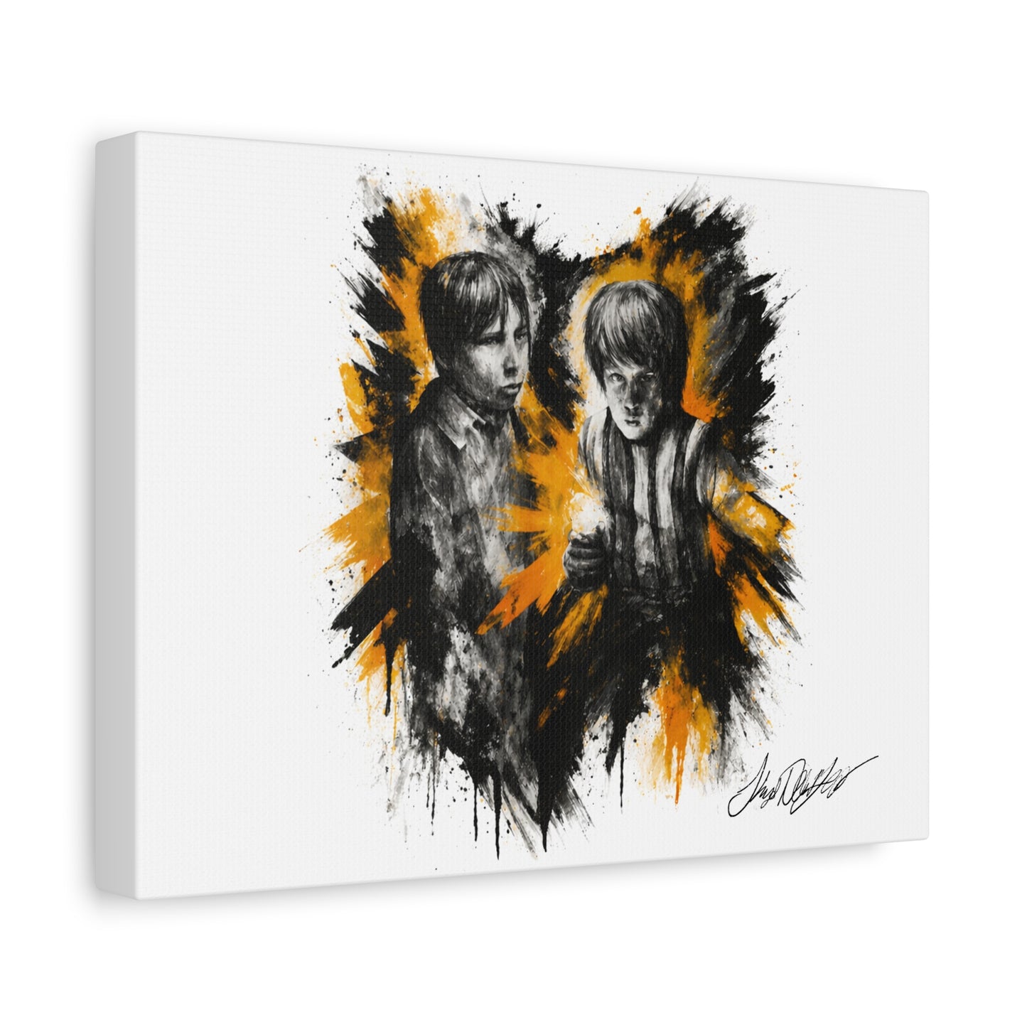 Last Spark - GB Stretched Canvas Art