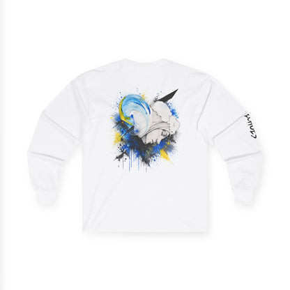 Echoes - GB White Long Sleeve Tee