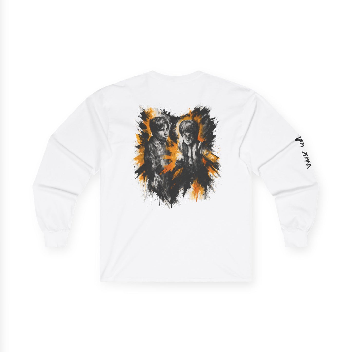 Last Spark - GB White Long Sleeve Tee