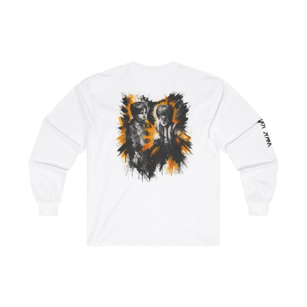 Last Spark - GB White Long Sleeve Tee
